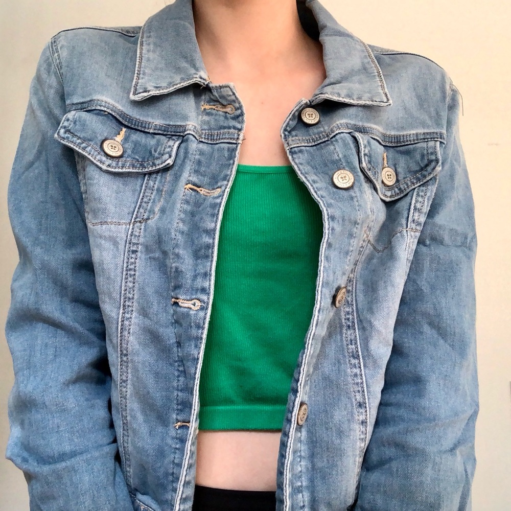 Altard State Light Wash Denim Jacket